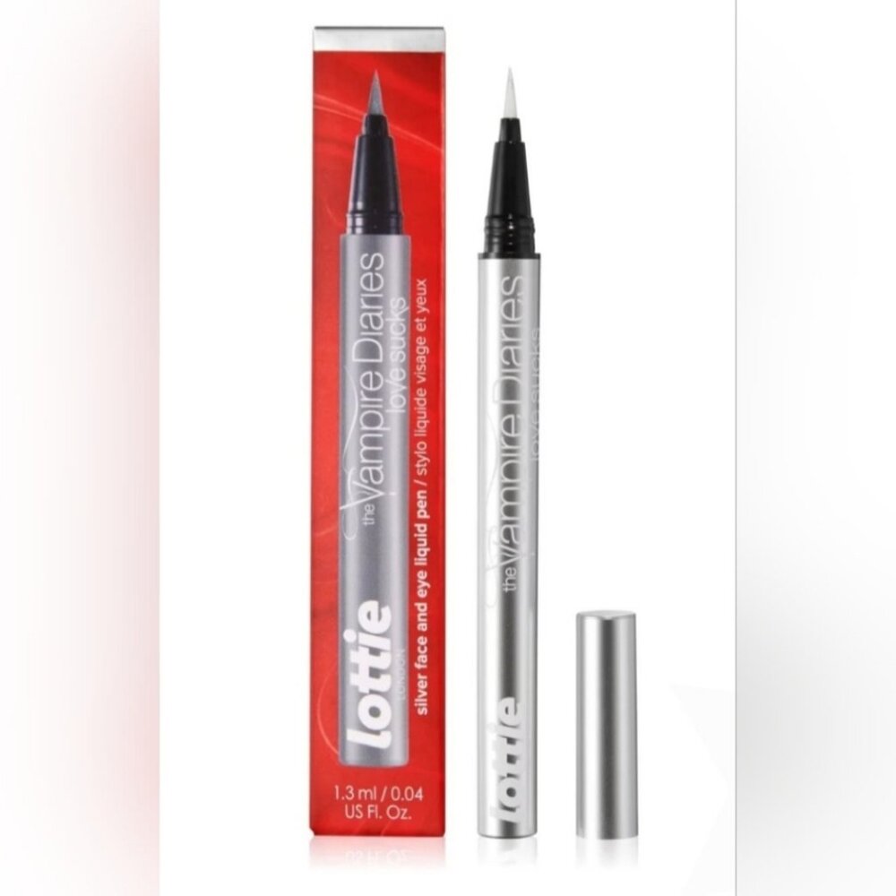 Lottie London x The Vampire Diaries: Love Sucks Collection x Silver Face/Eye Pen